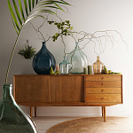 Ваза-бутыль из стекла TRANSPARENT FORMS 56 варинант исполнения - 12 | Loft Concept в Твери