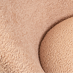 Кресло розовое с обивка из искусственного каракуля Iconic Creation варинант исполнения - 3 | Loft Concept в Твери