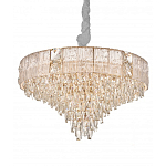 Люстра с каскадом из прозрачного хрусталя Constant Sparks варинант исполнения - 8 | Loft Concept в Твери