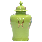 Фарфоровая ваза с крышкой Eden Garden варинант исполнения - 3 | Loft Concept в Твери