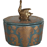 Фарфоровая шкатулка Swan Lake варинант исполнения - 2 | Loft Concept в Твери