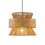 Подвесной светильник с абажуром из натуральных материалов Light Inside the Cell варинант исполнения - 1 | Loft Concept в Твери