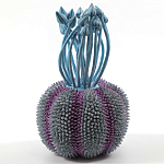 Статуэтка тропический фрукт Pandora Tropical Fruit Grey Lilac Blue Flowers варинант исполнения - 2 | Loft Concept в Твери