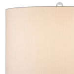 Настольная лампа стеклянная с тканевым абажуром Edges варинант исполнения - 2 | Loft Concept в Твери