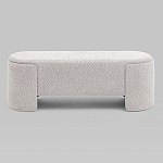 Банкетка Taks букле светло-серый варинант исполнения - 4 | Loft Concept в Твери