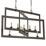 Люстра из пересекающихся прямоугольных элементов Intersecting Rectangles варинант исполнения - 3 | Loft Concept в Твери