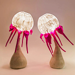 Торшер фуксия «Цветы из снов»  варинант исполнения - 3 | Loft Concept в Твери