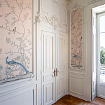 Обои ручная роспись Earlham Almost Mauve варинант исполнения - 4 | Loft Concept в Твери