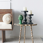 Статуэтка в виде артишока из зелёной керамики с глянцевыми лепестками Artichoke Decor  варинант исполнения - 5 | Loft Concept в Твери