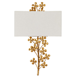 Бра с прямоугольным абажуром и каркасом в виде лепестков клевера Hanging Clover варинант исполнения - 3 | Loft Concept в Твери