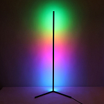 Торшер черного цвета на угловом основании Arteriors варинант исполнения - 2 | Loft Concept в Твери