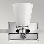Бра для ванных комнат с белыми стеклянными конусными плафонами Hinkley варинант исполнения - 2 | Loft Concept в Твери