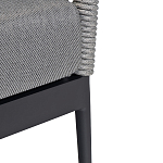 Кресло уличное темно-серое Street Bliss варинант исполнения - 5 | Loft Concept в Твери