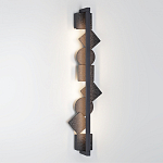 Бра вертикальное с черными кругами и квадратами Gravyura варинант исполнения - 5 | Loft Concept в Твери