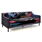 Диван ZAMBEZI Sofa Лиловый цвет варинант исполнения - 2 | Loft Concept в Твери