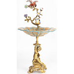 Фарфоровая чаша Фонтан птиц Verena варинант исполнения - 3 | Loft Concept в Твери