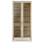 Витрина стеклянная 2-х дверная с ящиками и 5-ю полками Harper Line варинант исполнения - 2 | Loft Concept в Твери