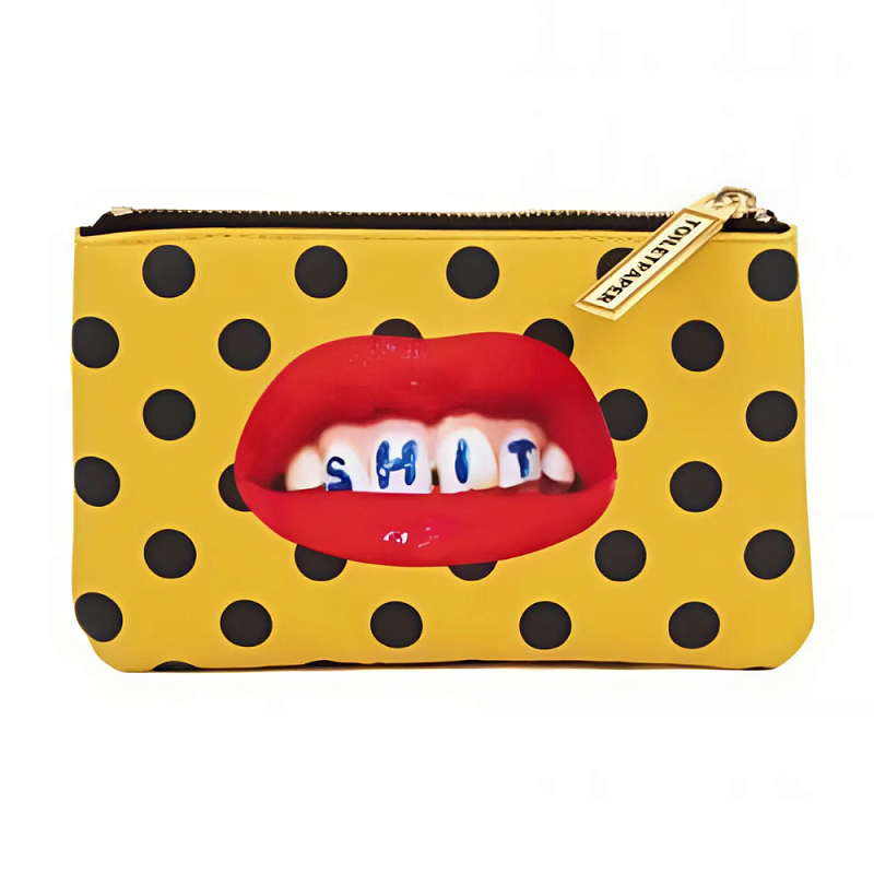 Кошелек Seletti Shit Желтый Мульти в Твери | Loft Concept 