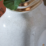 Ваза с золотисто-белыми фрагментами Faces of Imagination варинант исполнения - 10 | Loft Concept в Твери