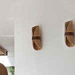 Бра плетеное из ротанга Chainmail варинант исполнения - 4 | Loft Concept в Твери