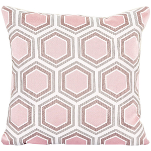 Подушка Hexagon Pink Geometry