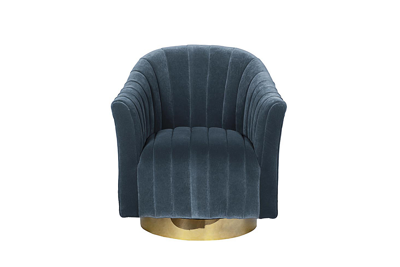 Кресло Civic Space BLUE VELOUR Кресло Civic Space BLUE VELOUR - Loft-Concept в Твери