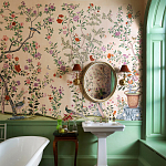 Обои ручная роспись Houghton Edo Blush варинант исполнения - 1 | Loft Concept в Твери