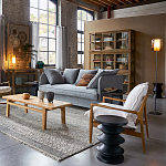 Фигурный приставной столик черного цвета AMORPHOUS варинант исполнения - 6 | Loft Concept в Твери