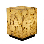 Торшер прямоугольный из натурального камня Calcite Geometry варинант исполнения - 6 | Loft Concept в Твери