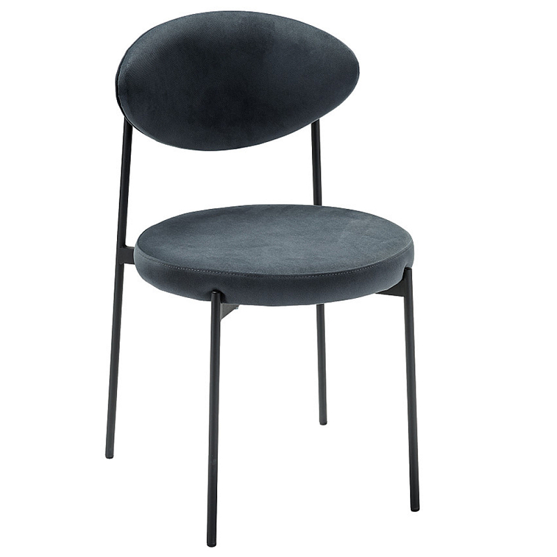 Стул металлический с мягкой спинкой и сиденьем из велюра Alfie Chair Мульти Стул металлический с мягкой спинкой и сиденьем из велюра Alfie Chair Мульти в Твери | Loft Concept