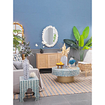 Зеркало овальное с багетом в виде кораллов Coral Dеcor варинант исполнения - 4 | Loft Concept в Твери