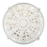 Журнальный столик из натурального дерева в винтажном стиле Openwork Coffee Table варинант исполнения - 2 | Loft Concept в Твери