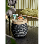 Приставной столик с фактурой под натуральное дерево Immortality варинант исполнения - 4 | Loft Concept в Твери