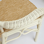 Комплект обеденный из ротанга Eloise grand white варинант исполнения - 6 | Loft Concept в Твери