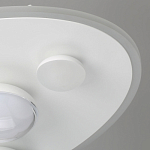 Потолочный светильник овальной формы белого цвета с 7-ю лампами Lunar Pebbles варинант исполнения - 9 | Loft Concept в Твери