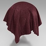 Мебельная ткань Шенилл бордовый цвет 138 см T4-38 варинант исполнения - 7 | Loft Concept в Твери