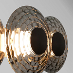 Бра из трех стеклянных фактурных дисков Eyepiece варинант исполнения - 2 | Loft Concept в Твери