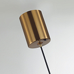 Подвесной светильник с шарообразным плафоном из белого алебастра Cryptocrystalline Stone варинант исполнения - 4 | Loft Concept в Твери