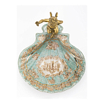 Блюдо с бронзовым ангелом Porcelain Angels of Paradise варинант исполнения - 3 | Loft Concept в Твери