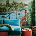 Обои ручная роспись Little London Jubilee Colourway варинант исполнения - 3 | Loft Concept в Твери