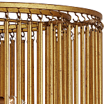 Потолочный светильник двухъярусный золотого цвета Metal Tentacles варинант исполнения - 1 | Loft Concept в Твери