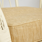 Комплект уличной мебели из ротанга Clara белый варинант исполнения - 8 | Loft Concept в Твери