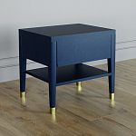 Прикроватная тумбочка с ящиком Elsa Dreams Blue варинант исполнения - 4 | Loft Concept в Твери