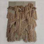 Декор настенный из соломы рафия CANVAS RAFFIA Decor варинант исполнения - 3 | Loft Concept в Твери