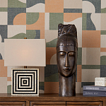 Настольная лампа с квадратным основанием и прямоугольным абажуром Neat Lines варинант исполнения - 5 | Loft Concept в Твери