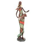Фигурка негритянка с барабаном Ethno girl варинант исполнения - 1 | Loft Concept в Твери