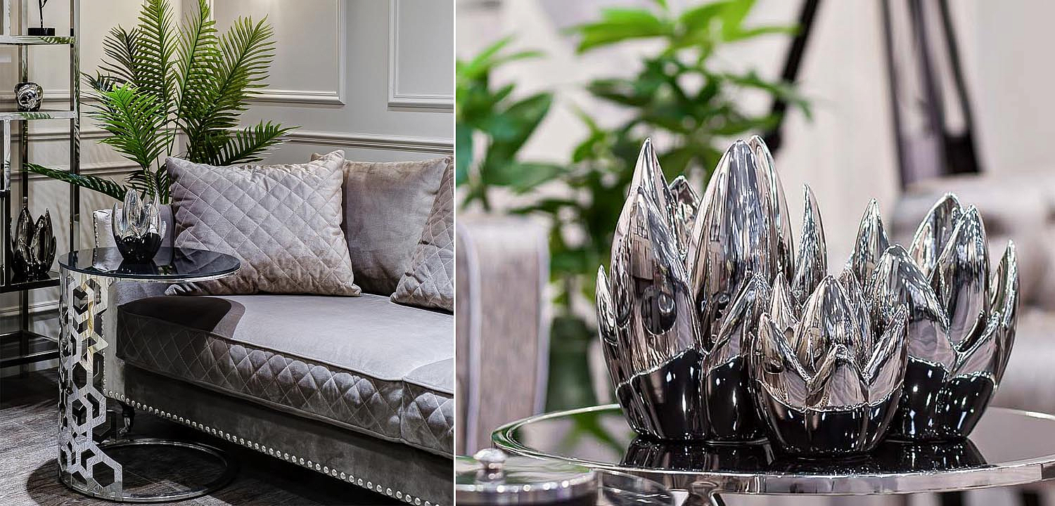 Подсвечник Solange silver Подсвечник Solange silver - Loft-Concept в Твери