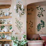 Обои ручная роспись Botanical Studies Cutter colourway варинант исполнения - 3 | Loft Concept в Твери