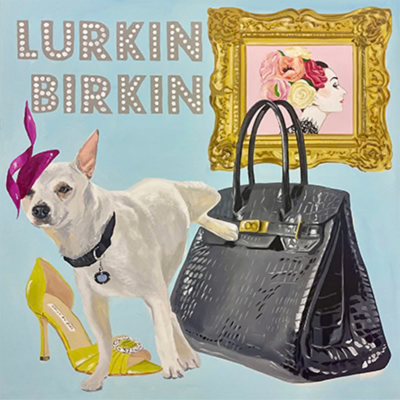 Картина Lurkin Birkin Мульти Картина Lurkin Birkin Мульти в Твери | Loft Concept