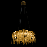 Люстра круглая подвесная с металлическими дугами и длинными цепочками 80 см Atlantis Chain варинант исполнения - 13 | Loft Concept в Твери